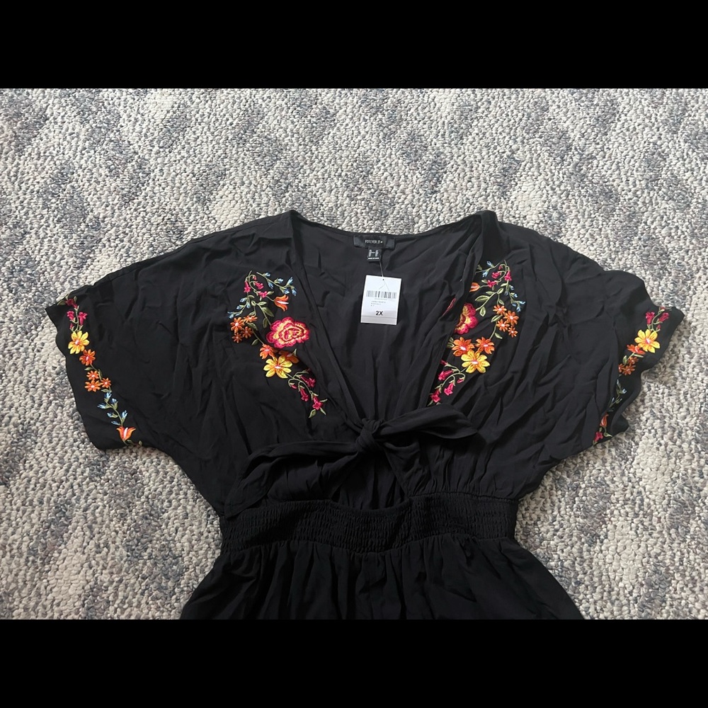 Forever 21+ floral romper